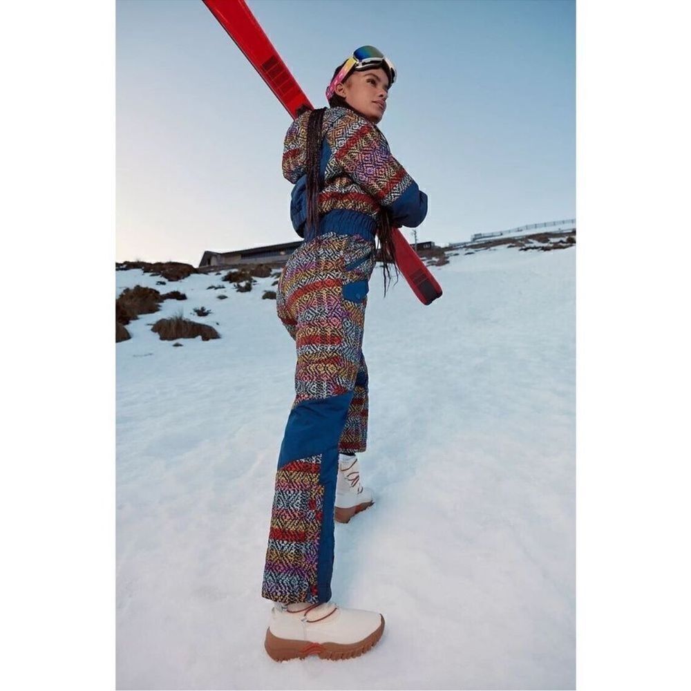 New FP Movement All Prepped Jacquard Ski Suit - Picture 3 of 11